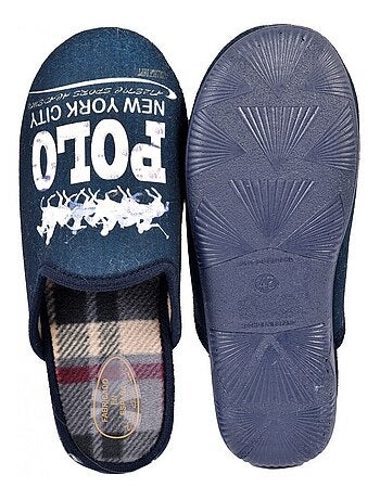 Zapatilla de casa Mule PRINT FANTAISIE