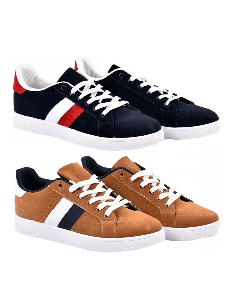 Zapatilla deportiva hombre SNEAKER Camel - Kiabi