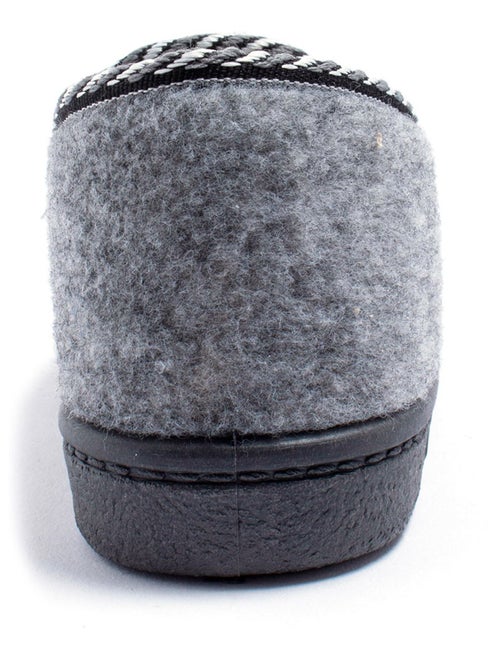 Zapatilla mocasín ancho mixto bordado - Afibel - Kiabi