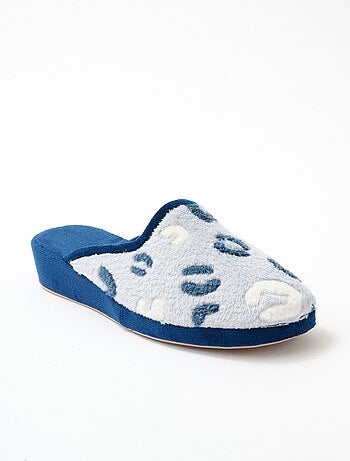 Pantuflas tipo mule con cuña de ancho cómodo - Afibel