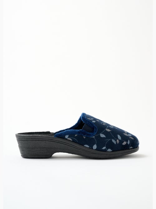 Zapatilla tipo zueco con cuña y comodidad compensada. - Afibel - Kiabi