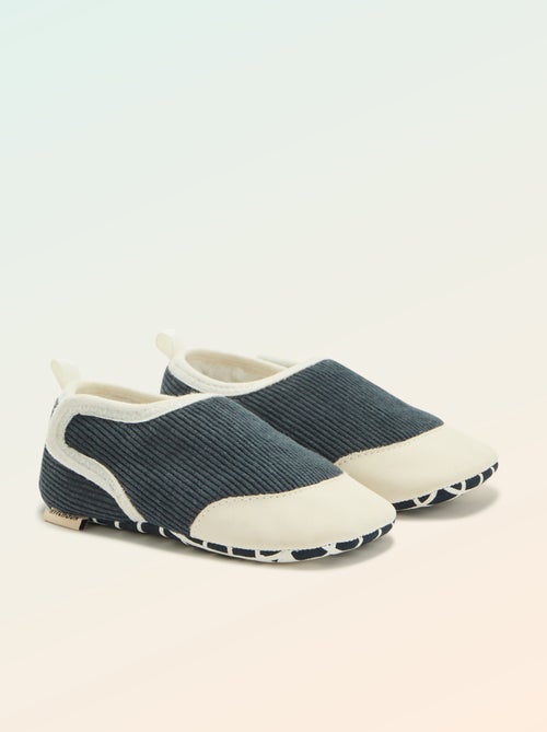 Zapatillas acanaladas con velcro - 'Kitchoun' - Kiabi