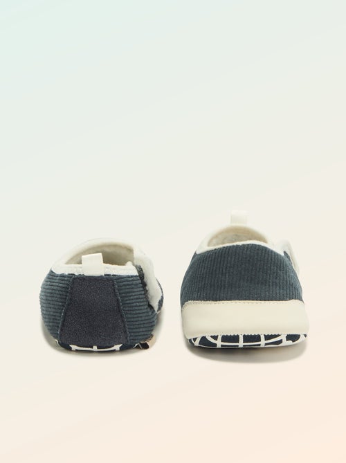 Zapatillas acanaladas con velcro - 'Kitchoun' - Kiabi
