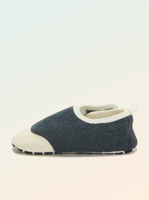 Zapatillas acanaladas con velcro - 'Kitchoun' - Kiabi