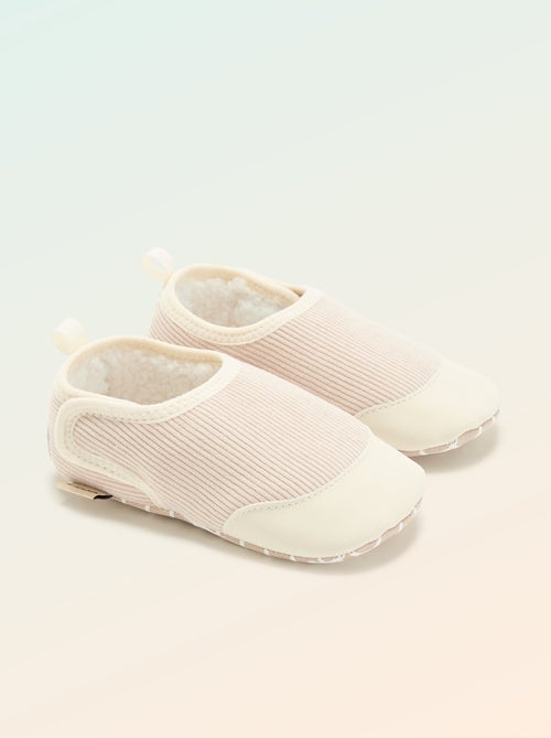 Zapatillas acanaladas con velcro - 'Kitchoun' - Kiabi