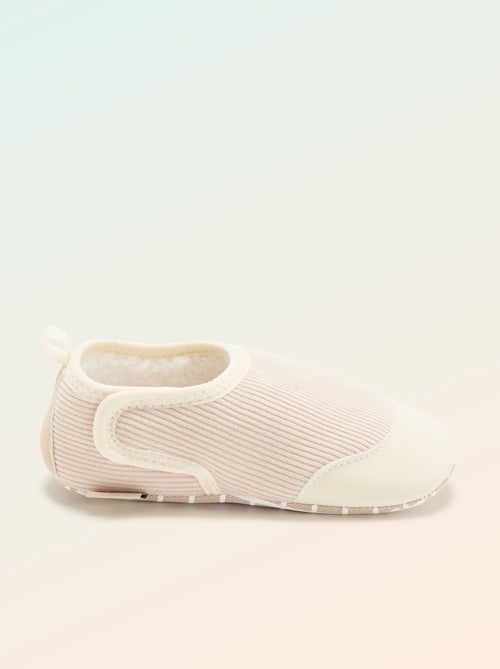 Zapatillas acanaladas con velcro - 'Kitchoun' - Kiabi