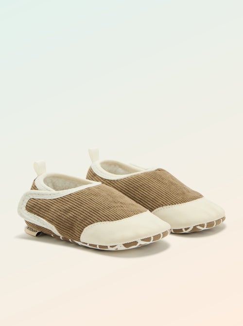Zapatillas acanaladas con velcro - 'Kitchoun' - Kiabi