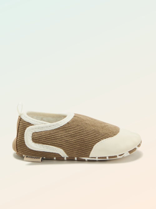 Zapatillas acanaladas con velcro - 'Kitchoun' - Kiabi