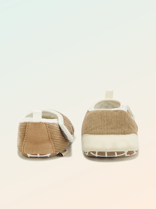 Zapatillas acanaladas con velcro - 'Kitchoun' - Kiabi