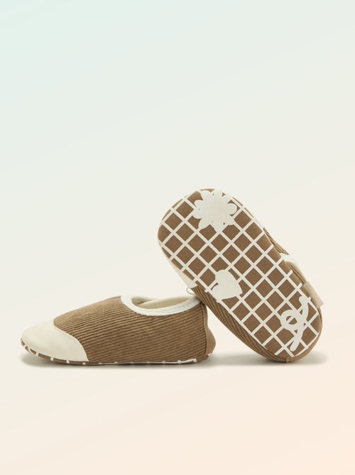 Zapatillas acanaladas con velcro - 'Kitchoun' - Kiabi
