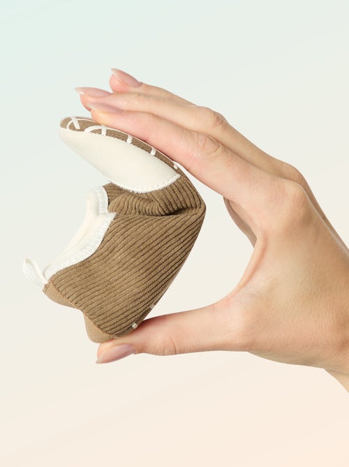 Zapatillas acanaladas con velcro - 'Kitchoun' - Kiabi