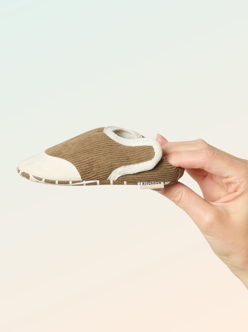 Zapatillas acanaladas con velcro - 'Kitchoun' - Kiabi