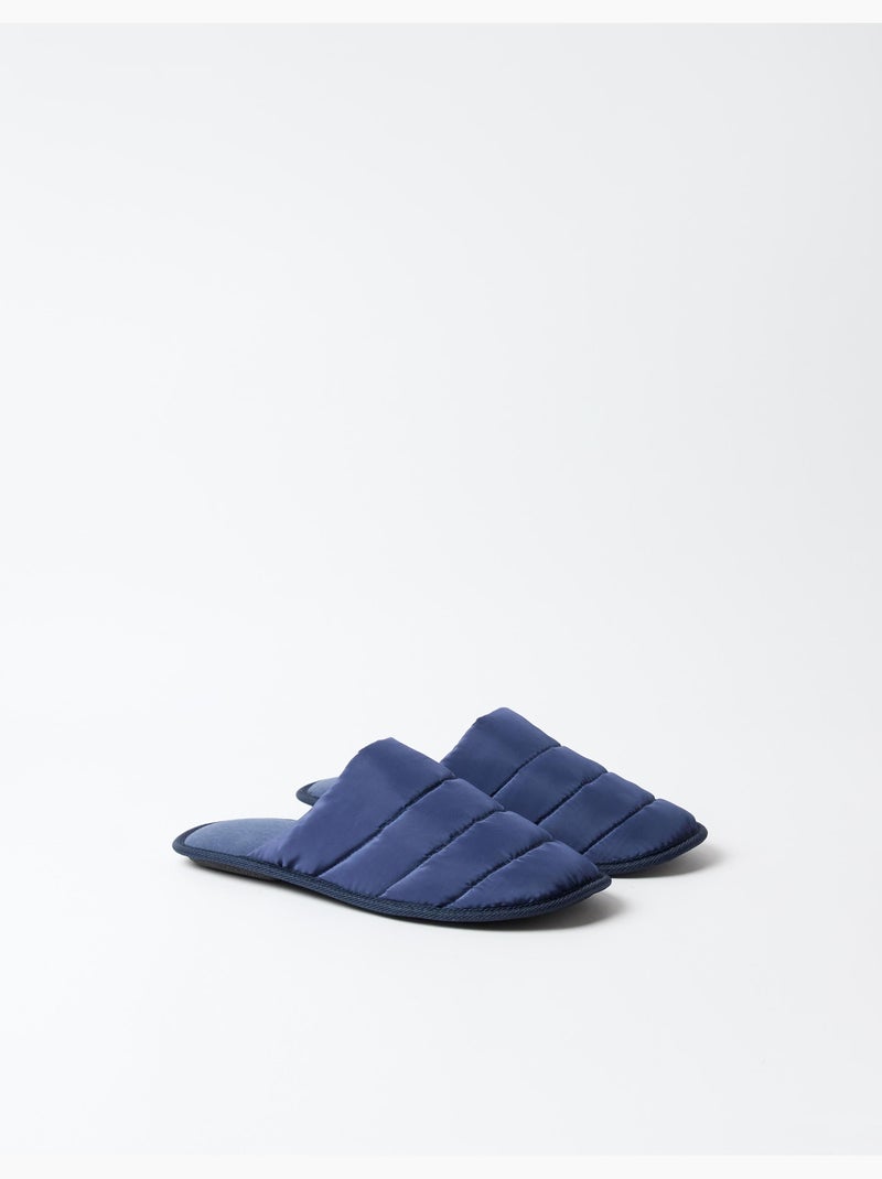 Zapatillas acolchadas para dormitorios, mo fashion Azul - Kiabi