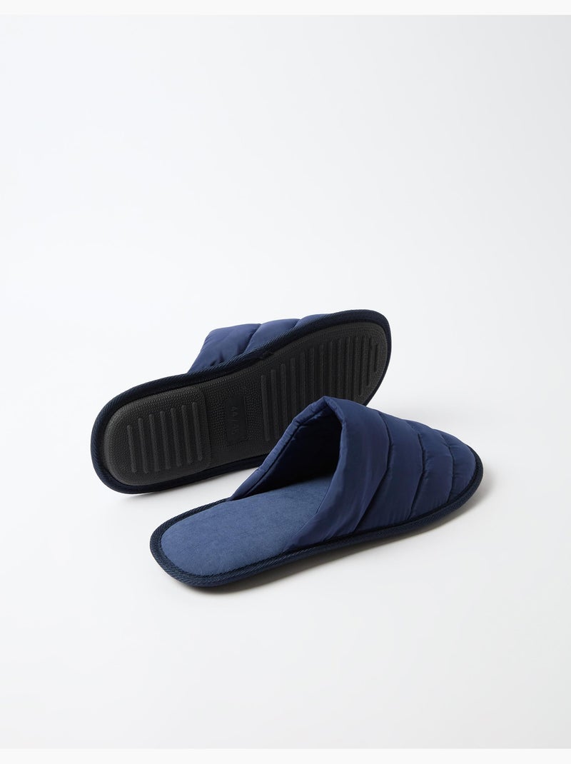 Zapatillas acolchadas para dormitorios, mo fashion Azul - Kiabi
