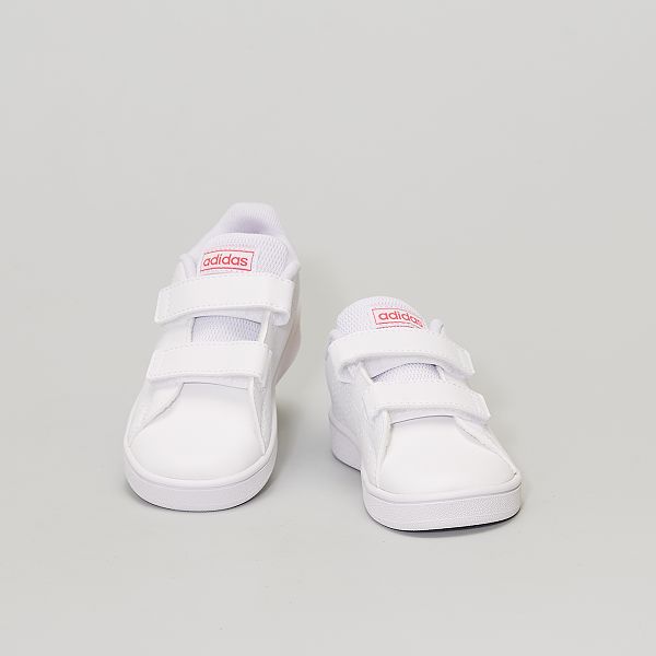 Zapatillas Adidas Advantage I Blanco/Rosa Bebé