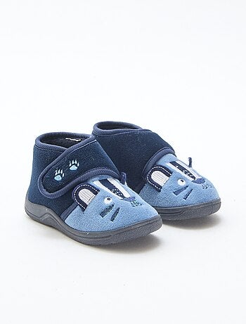 Zapatillas altas animadas con velcro