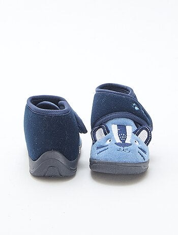 Zapatillas altas animadas con velcro
