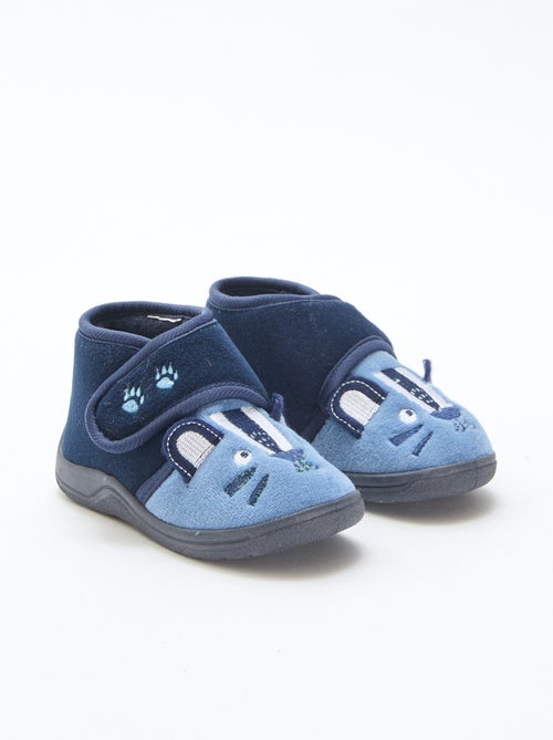 Zapatillas altas animadas con velcro - Kiabi