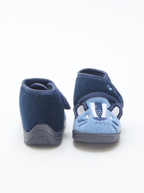 Zapatillas altas animadas con velcro - Kiabi