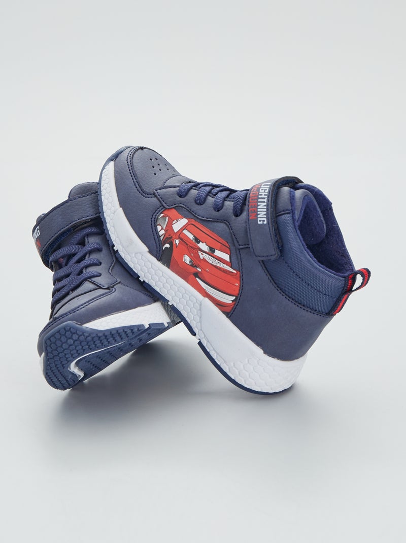 Zapatillas altas 'Cars' azul navy - Kiabi