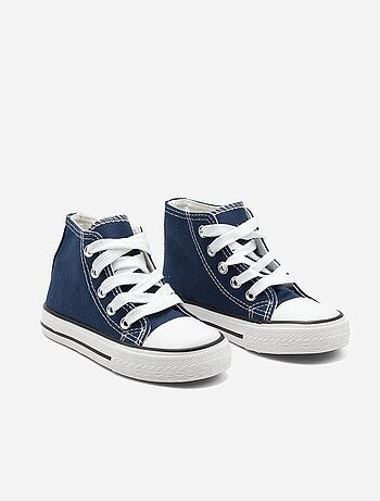 Zapatillas altas con cordones