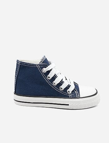Zapatillas altas con cordones