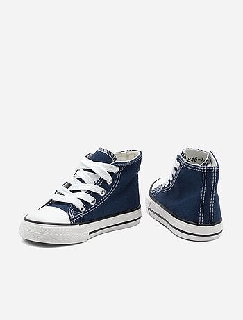 Zapatillas altas con cordones