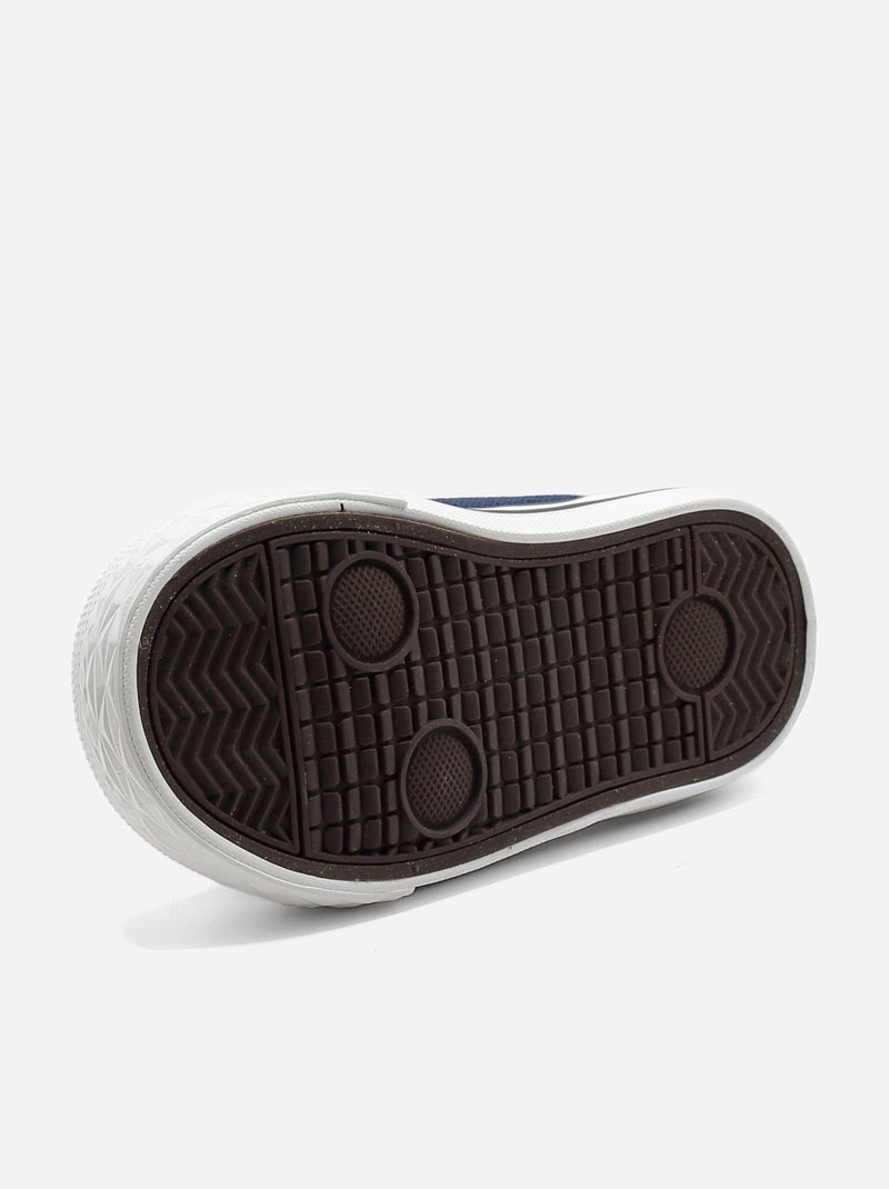 Zapatillas altas con cordones Azul oscuro - Kiabi
