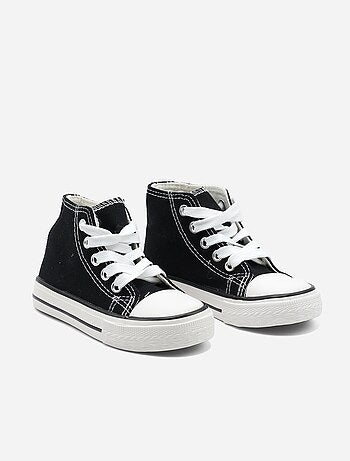 Zapatillas altas con cordones
