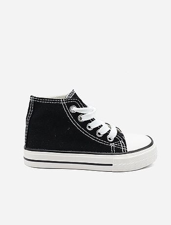 Zapatillas altas con cordones