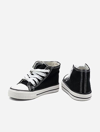 Zapatillas altas con cordones