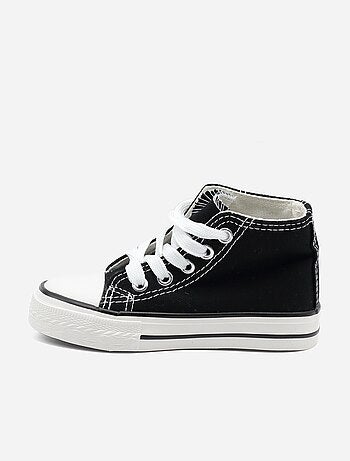Zapatillas altas con cordones