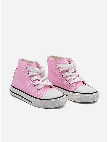 Zapatillas altas con cordones