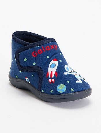 Zapatillas altas con velcro