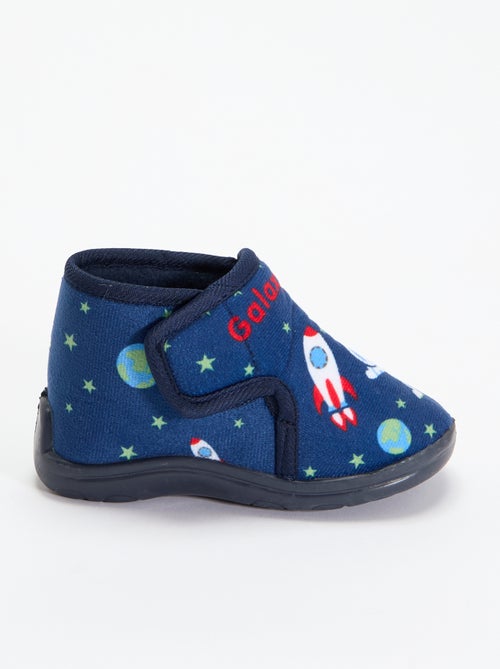 Zapatillas altas con velcro - Kiabi