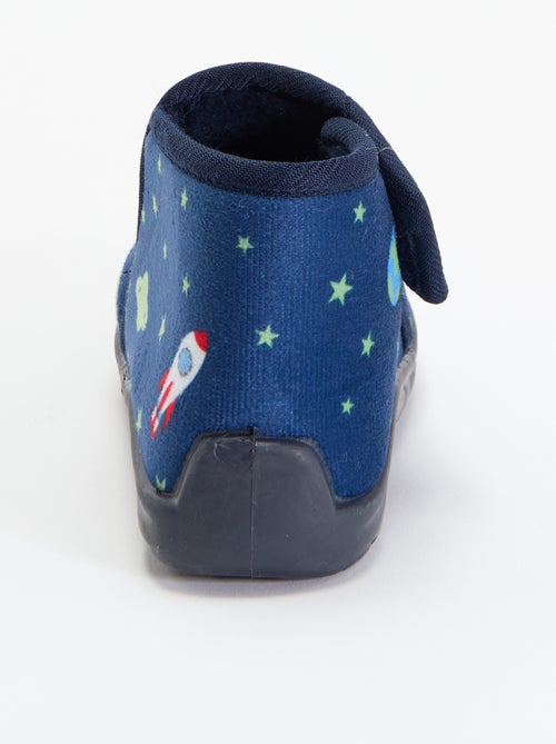 Zapatillas altas con velcro - Kiabi