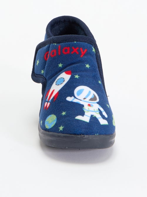 Zapatillas altas con velcro - Kiabi