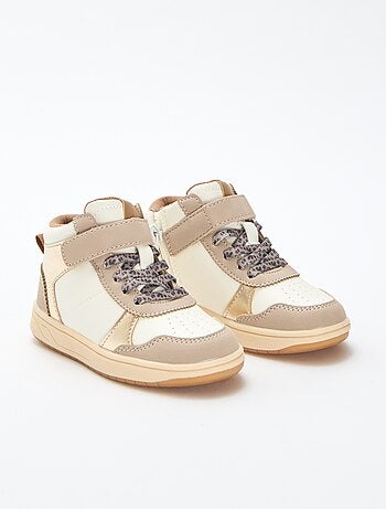 Zapatillas altas con velcro