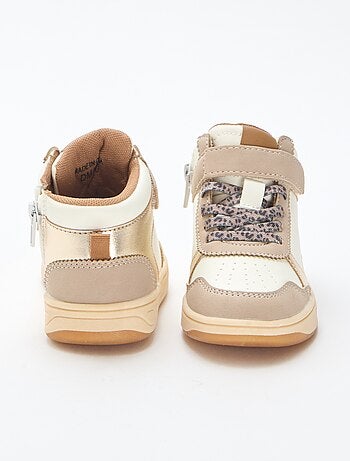 Zapatillas altas con velcro