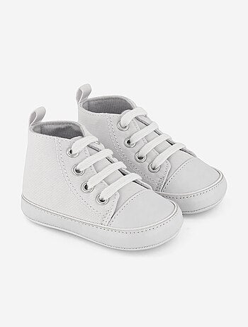 Zapatillas altas de lona