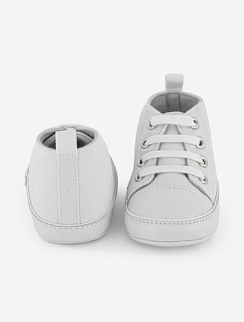 Zapatillas altas de lona
