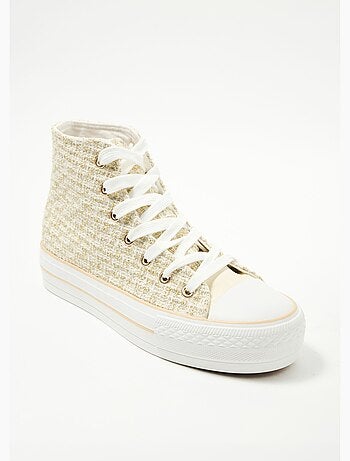 Zapatillas altas de lona fantasía - AFIBEL