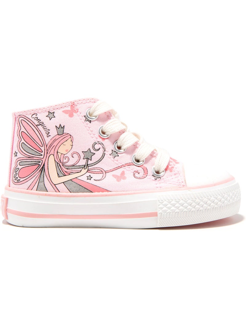 Zapatillas altas de niña fantasía Multicolor - Kiabi