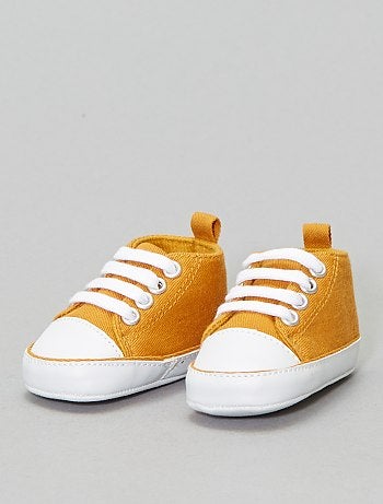 Zapatillas altas de tela - Kiabi