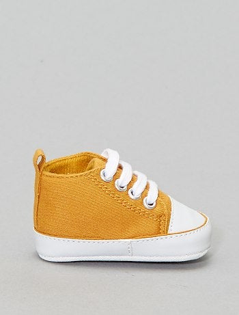 Zapatillas altas de tela - Kiabi