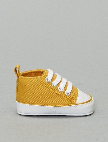 Zapatillas altas de tela - Kiabi