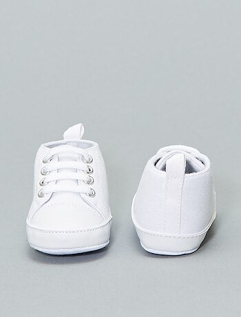 Zapatillas altas de tela