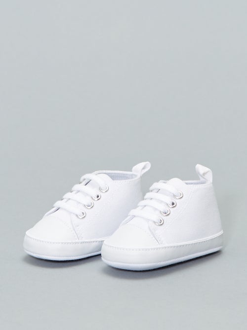 Zapatillas altas de tela - Kiabi