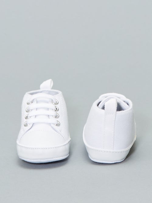 Zapatillas altas de tela - Kiabi