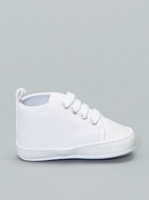 Zapatillas altas de tela - Kiabi